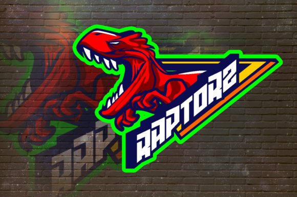 Choosing a Competitive Edge: The Raptors E-Sport Logo Graphic