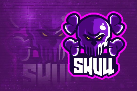 Crafting Identity: The Skull E-Sport Logo Graphic as a Modern Brand Foundation