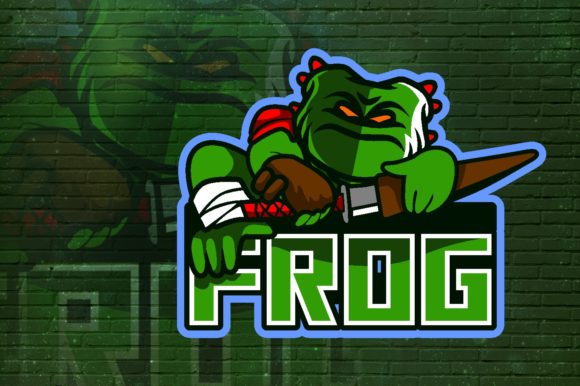 Evaluating the Frog E-Sport Logo Graphic