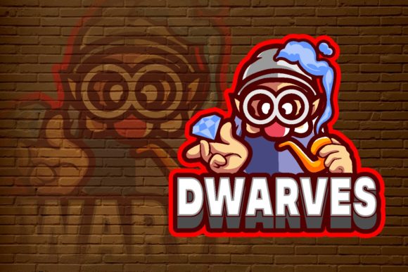 Finding Your Esport Identity with the Diamond Dwarfs Logo Graphic