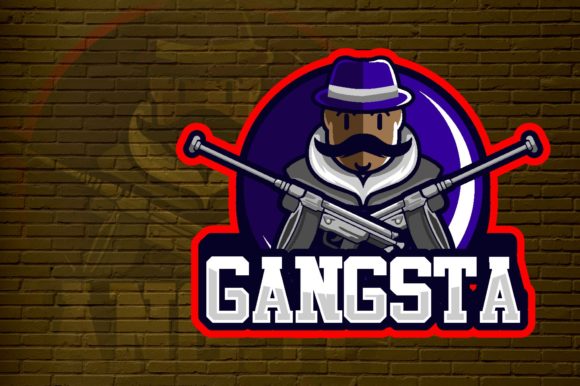 Gangsta E-Sport Logo Graphic: Beyond Just a Stylish Image