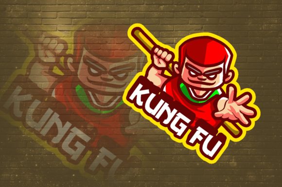 Kung Fu Kid E-Sport Logo: A Perfect Gaming Brand