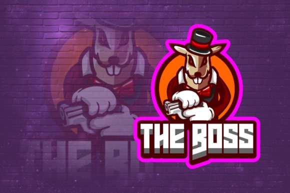 More Than Just a Design: How The Boss E-Sport Logo Graphic Powers Your Brand Identity