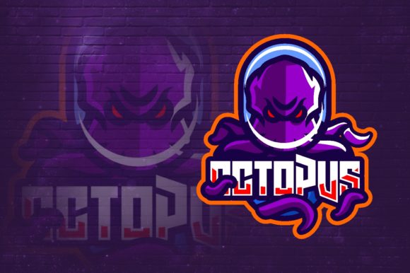 Octopus E-Sport Logo Graphic