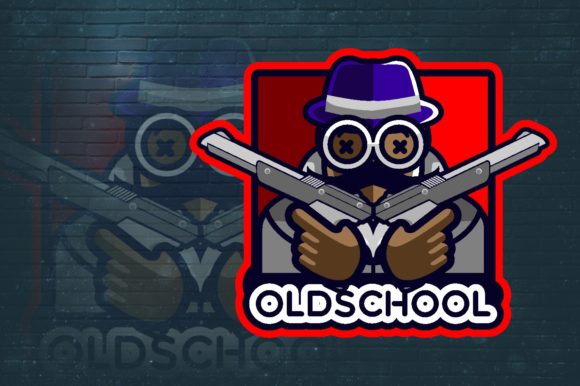 Old School E-Sport Logo for Gaming Teams
