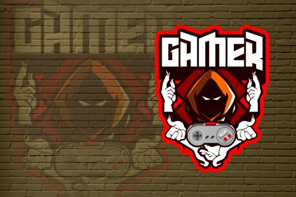 Stand Out with the Reaper Game Esport Logo Graphic