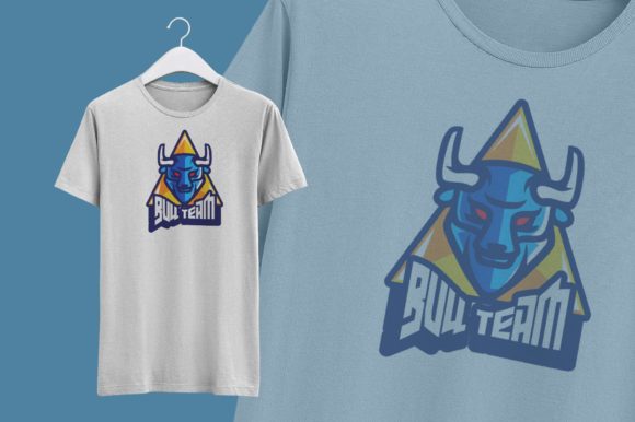 The Bull Team E-Sport Logo: Your All-in-One Branding Asset