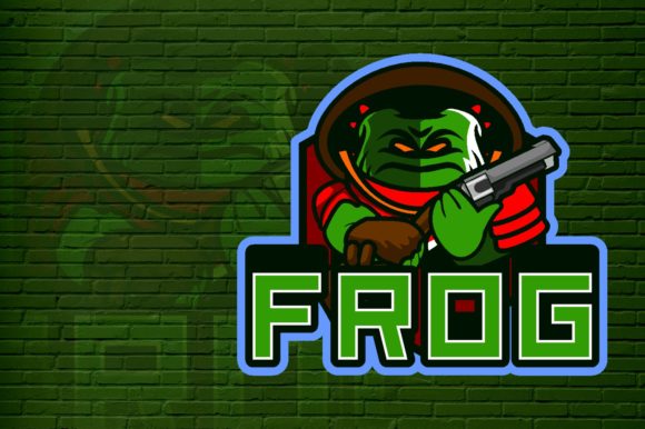 The Green Frog Esport Logo: Your Gaming Identity in a Professional Package