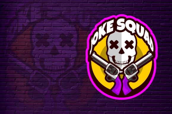 The Joke Squad E-Sport Logo Graphic: Your Foundation for a Professional Gaming Identity