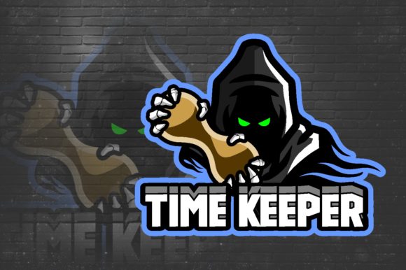 The Keeper E-Sport Logo Graphic: A Perfect Fit for Your Gaming Team