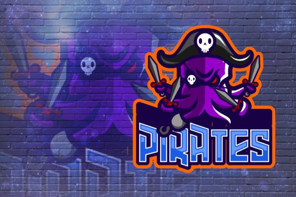 The Pirates E-Sport Logo Graphic: Your Anchor in the Digital Arena