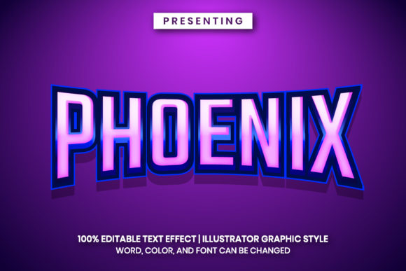 Transform Your Brand with the Phoenix Esport Logo Text Effect