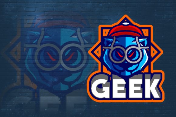 Unlock Your Gaming Brand with the Geek E-Sport Logo Graphic