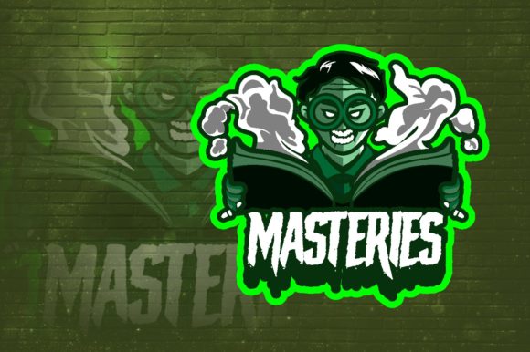 Unveiling Mysteries E-Sport Logo Graphic