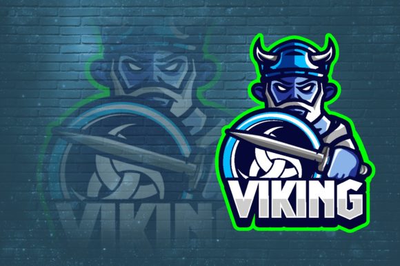 Viking Esport Logo Graphic: More Than a Digital Image