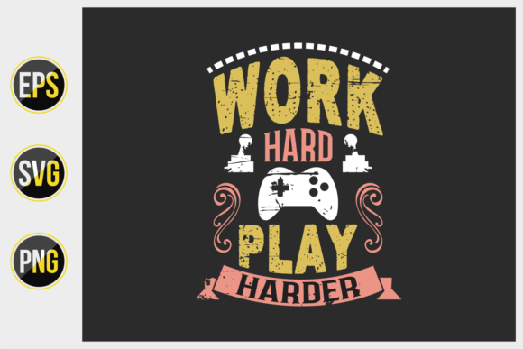 Work Hard Play Harder: A Vector Design